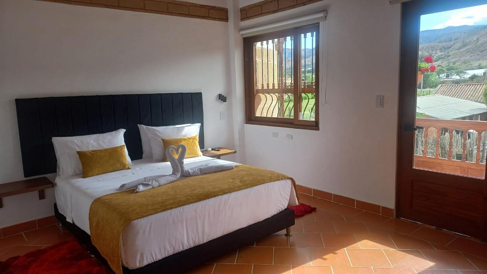 Hotel Santa Barbara Sachica Вилья-де-Лейва Экстерьер фото