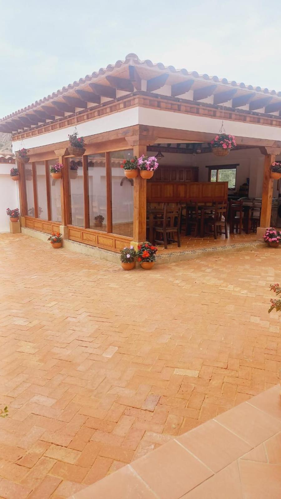 Hotel Santa Barbara Sachica Вилья-де-Лейва Экстерьер фото